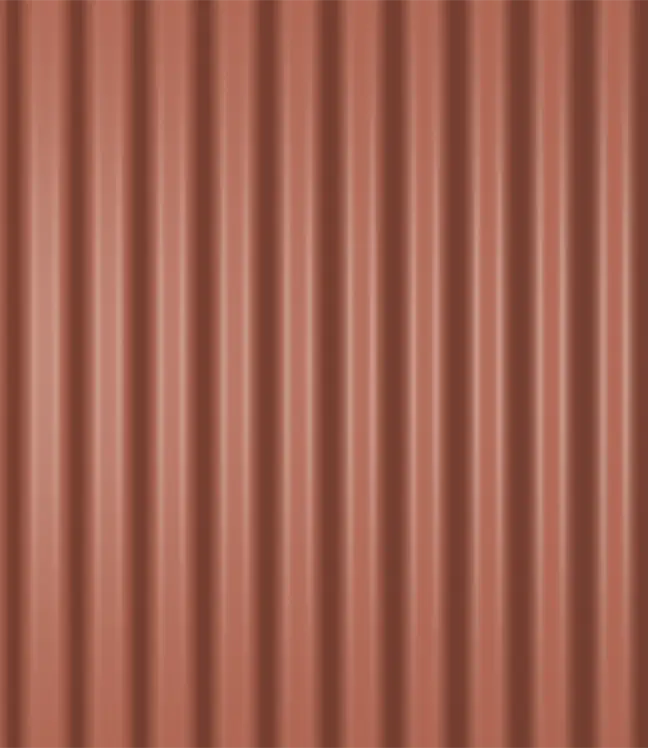 Corrugated Roofing Sheet - Tile Red1 28G Matte