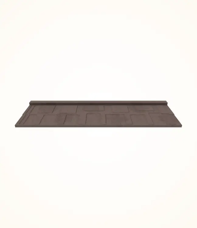 Stone Coated Shingle Roofing Tiles - Chocolate Brown